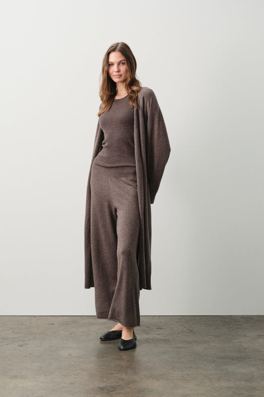 ASTER FEATHERWEIGHT CASHMERE LONGLINE CARDIGAN
