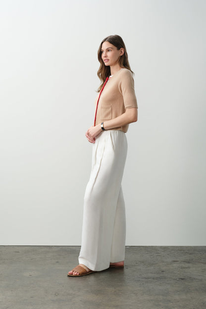 ANA ELBOW SLEEVE CASHMERE CARDIGAN