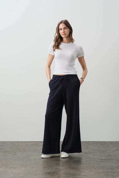 ASHLYN COTTON CASHMERE TRACK PANTS