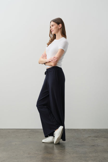 ASHLYN COTTON CASHMERE TRACK PANTS