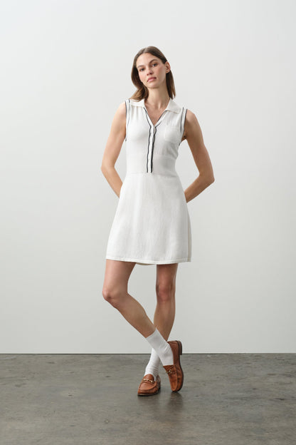 LINDA COTTON CASHMERE TENNIS DRESS