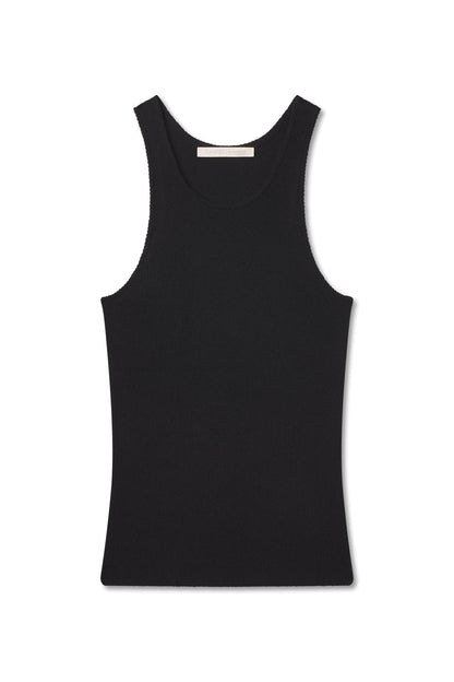 CAROLINA CREWNECK CASHMERE TANK