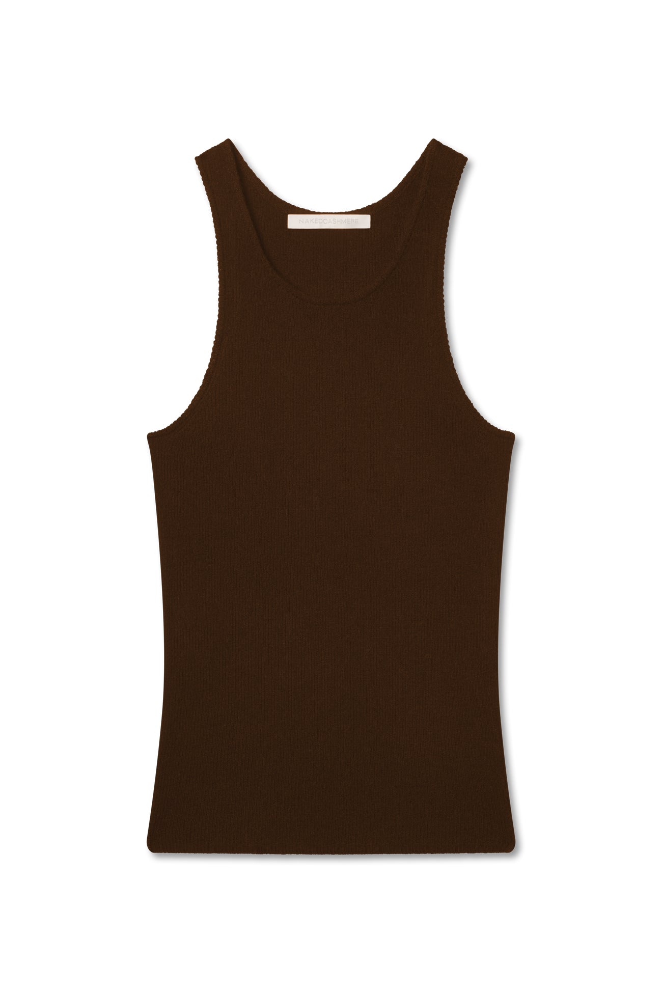 CAROLINA CREWNECK CASHMERE TANK