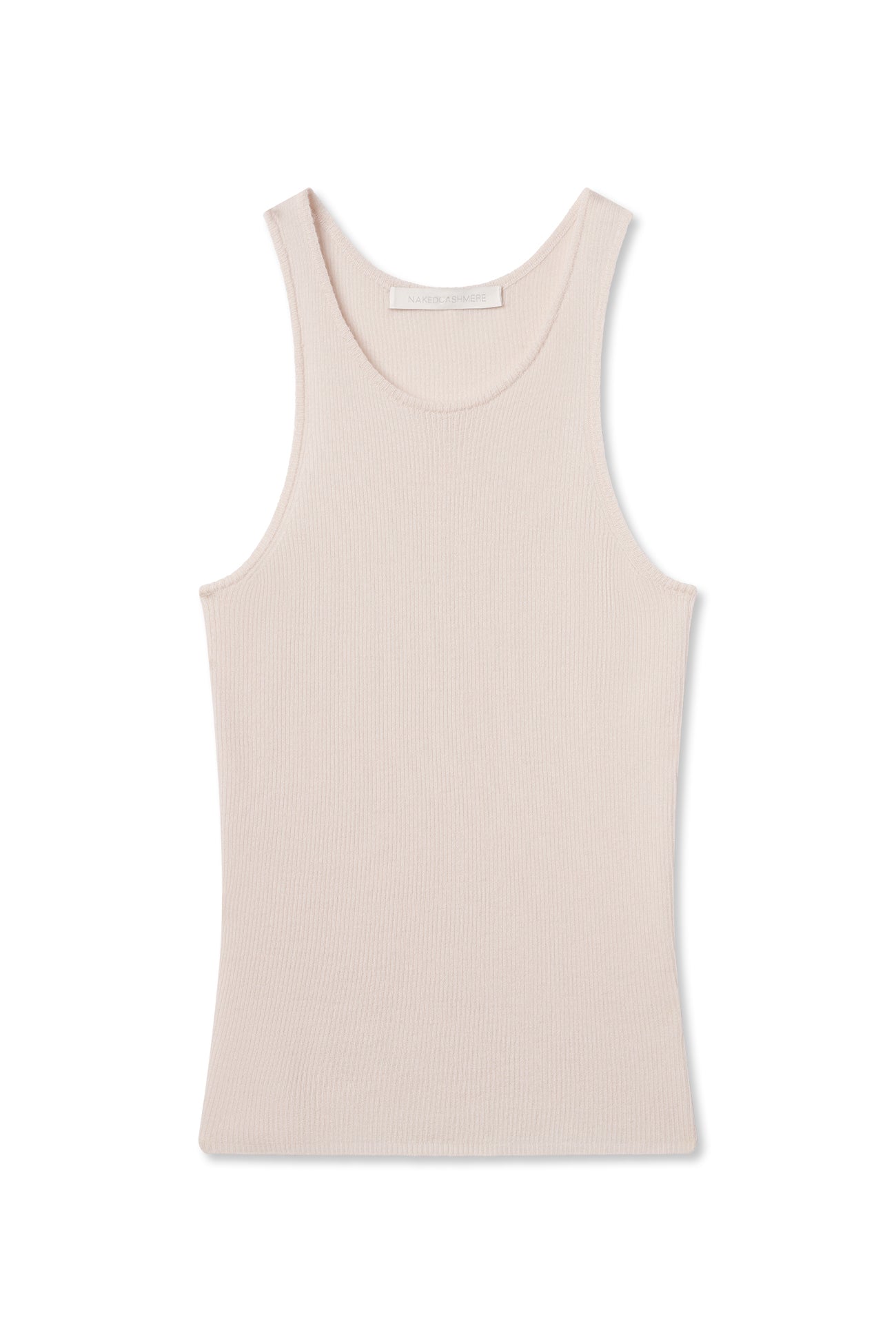 CAROLINA CREWNECK CASHMERE TANK