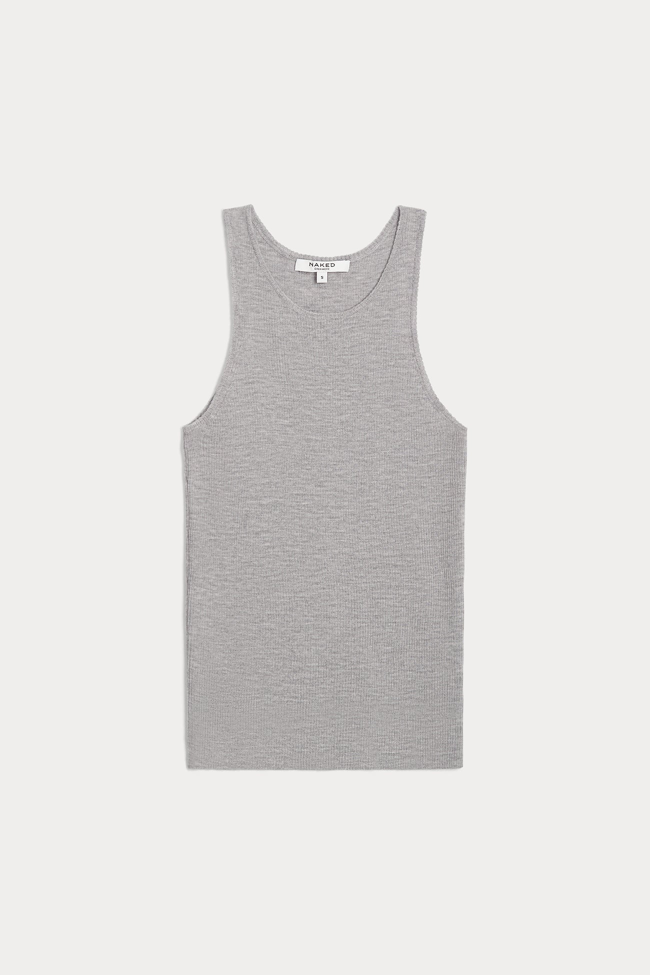CAROLINA CREWNECK CASHMERE TANK
