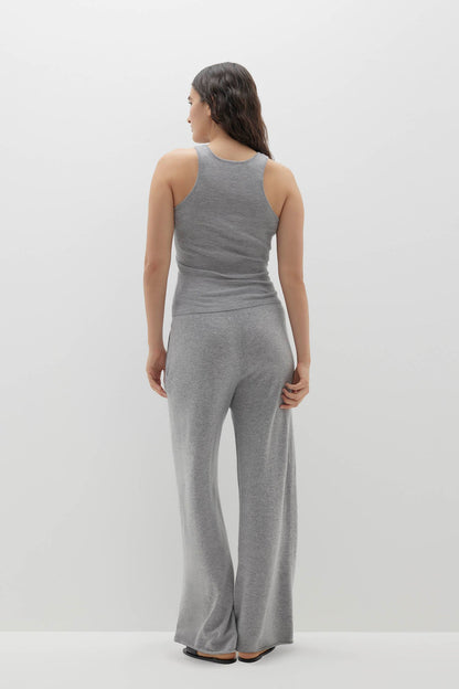 CAROLINA CREWNECK CASHMERE TANK