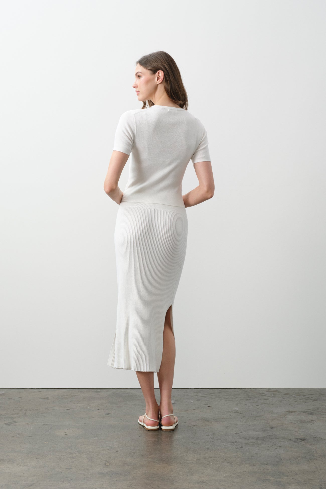 AUBRIE MIDI SKIRT