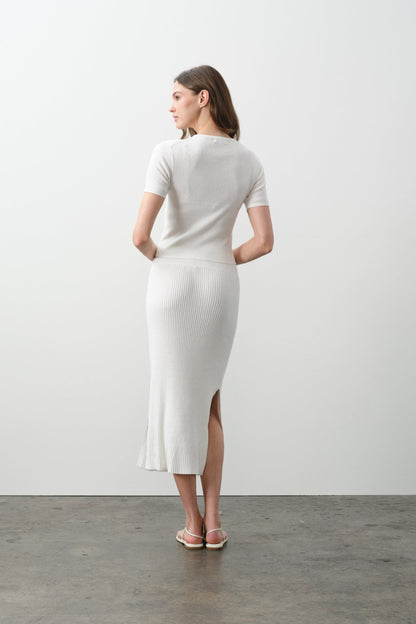AUBRIE MIDI SKIRT