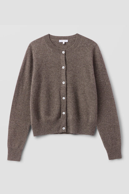 JAYLA BUTTON-UP CASHMERE CARDIGAN