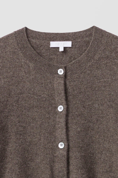 JAYLA BUTTON-UP CASHMERE CARDIGAN