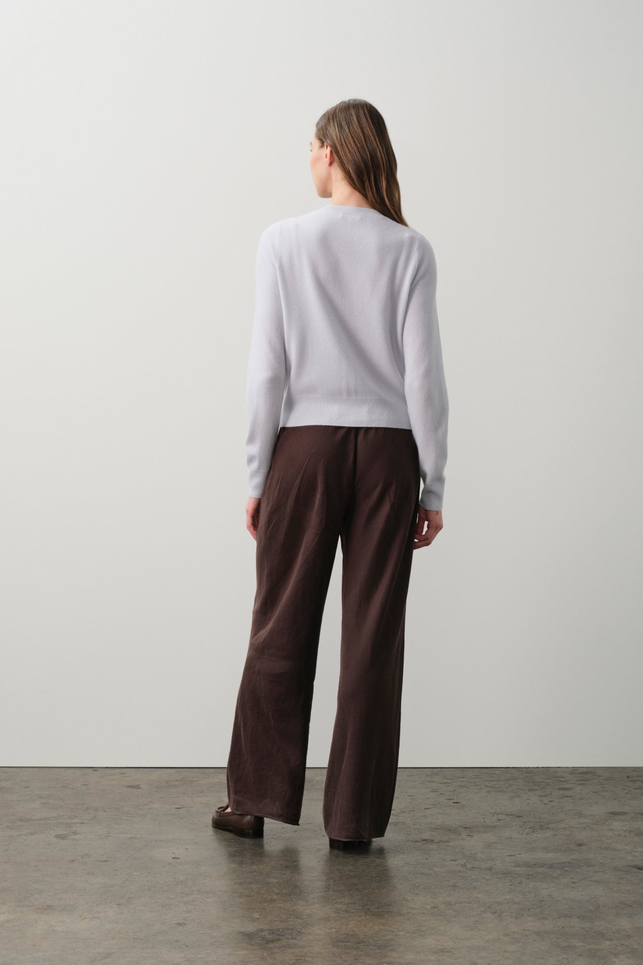 JAYLA BUTTON-UP CASHMERE CARDIGAN