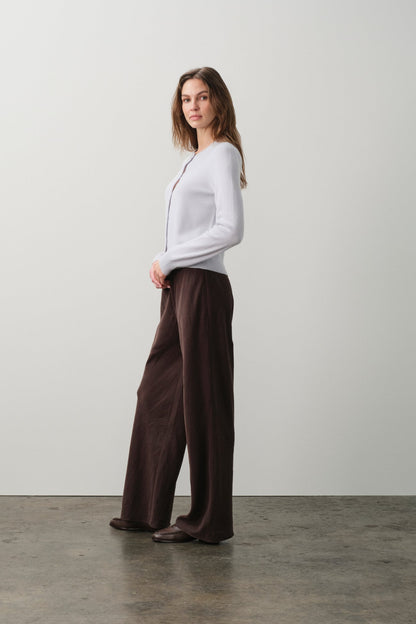 JAYLA BUTTON-UP CASHMERE CARDIGAN