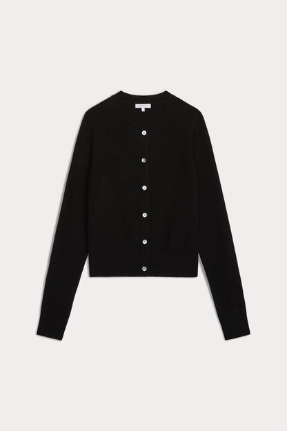 JAYLA BUTTON-UP CASHMERE CARDIGAN