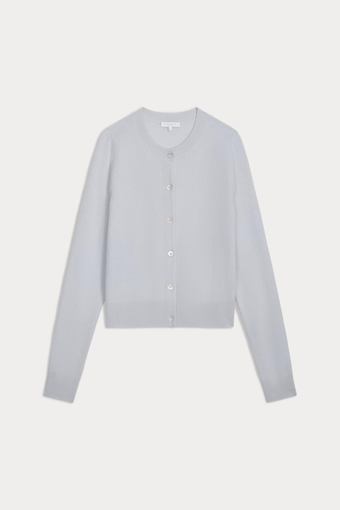 JAYLA BUTTON-UP CASHMERE CARDIGAN