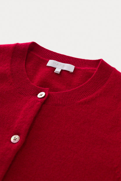 JAYLA BUTTON-UP CASHMERE CARDIGAN
