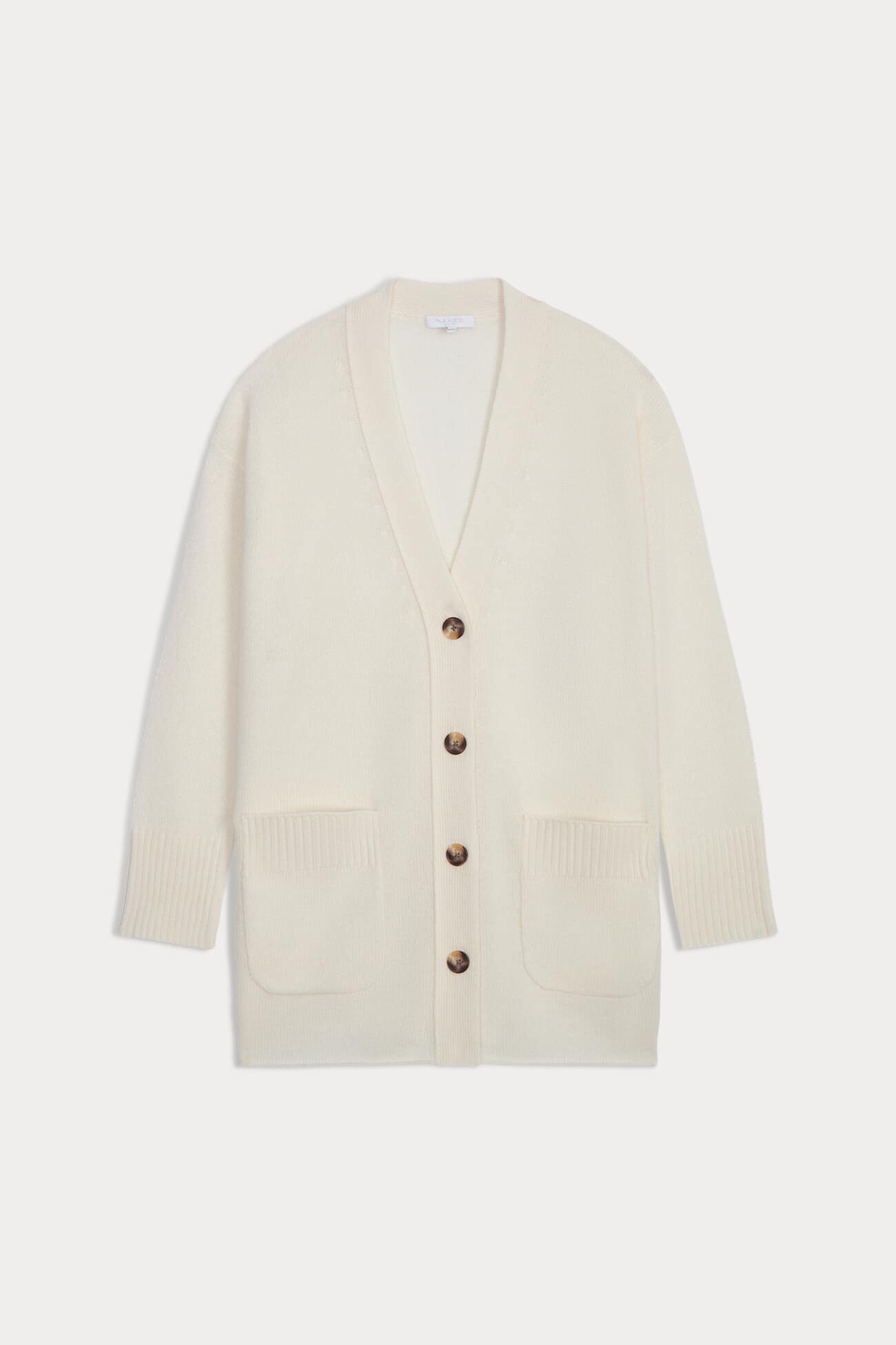 ADELINA BUTTON-UP CASHMERE CARDIGAN