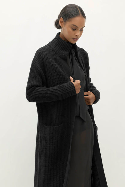 ADRIANA FISHERMAN RIB CARDIGAN