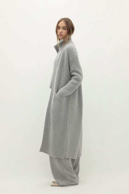 ADRIANA FISHERMAN RIB CARDIGAN