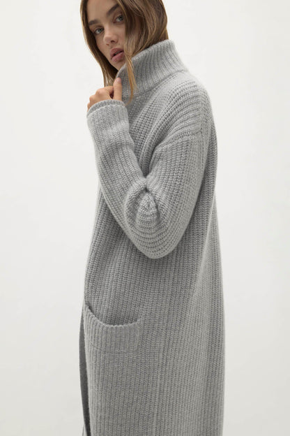 ADRIANA FISHERMAN RIB CARDIGAN