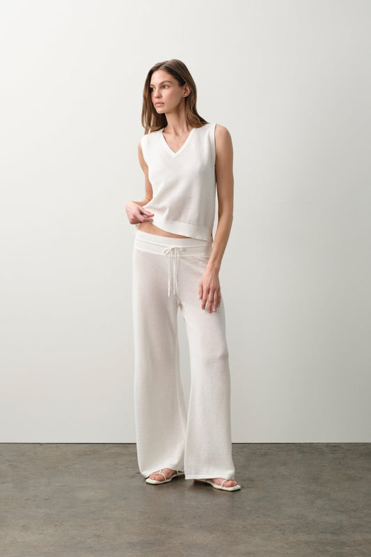 LYRA COTTON CASHMERE VEST