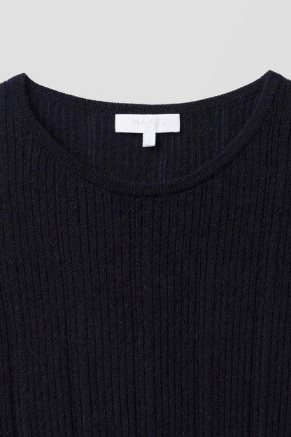 ETTA TRELLIS CASHMERE TEE