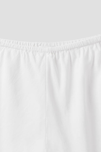 FRANCES SILK LINEN WIDE LEG PANT