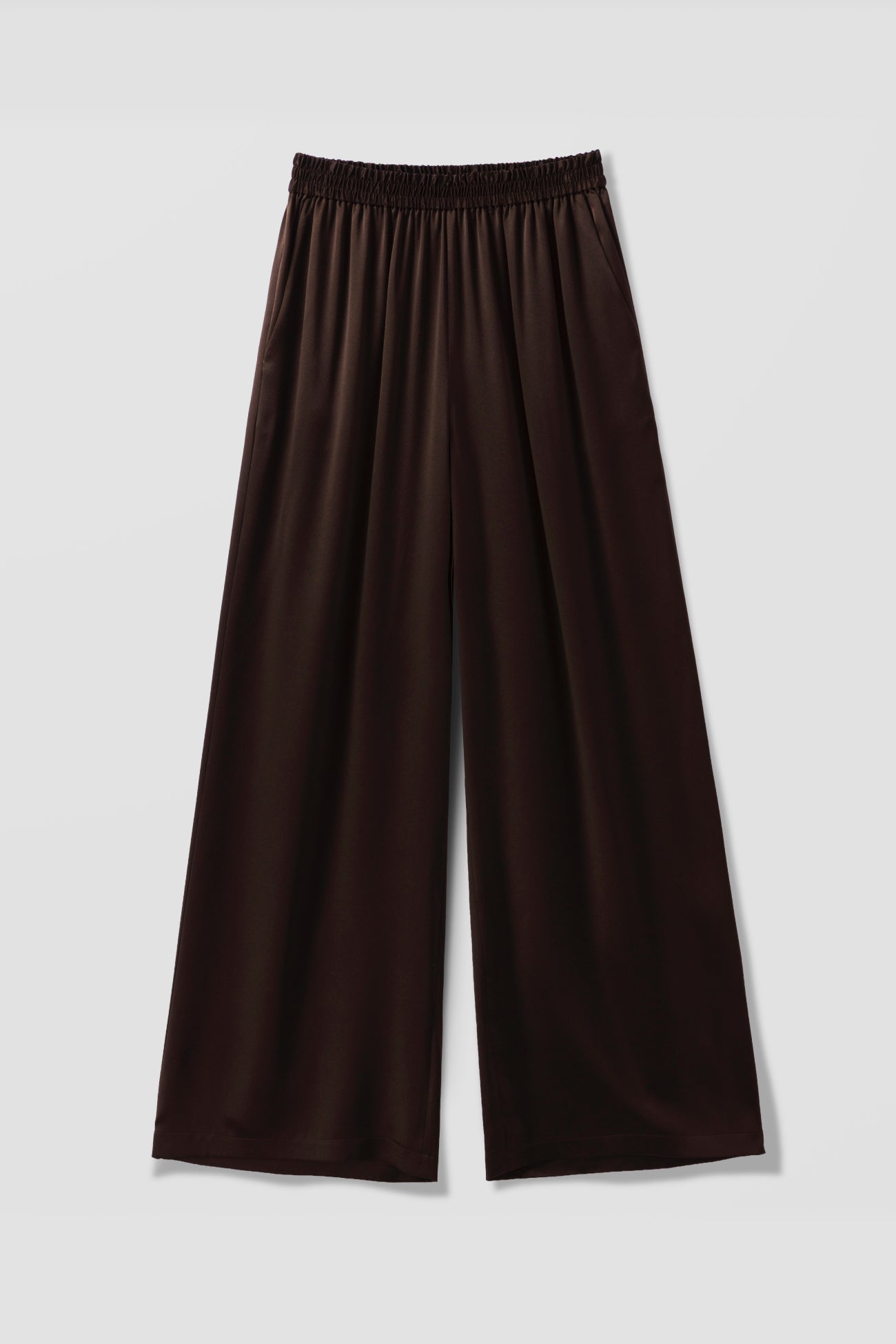 EVAN SILK WIDE LEG PANT | 30" INSEAM