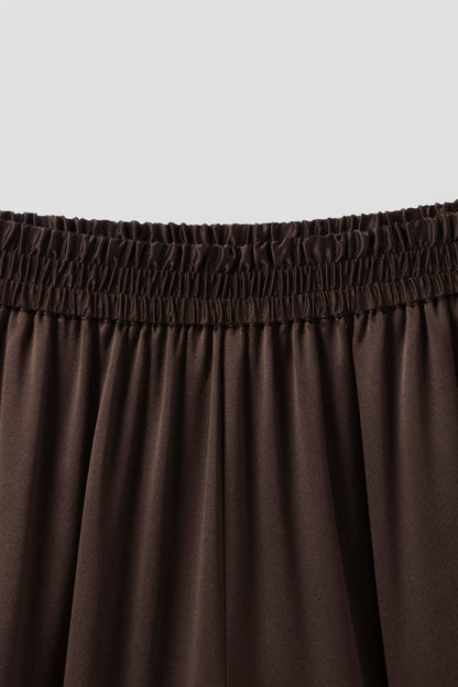 EVAN SILK WIDE LEG PANT | 30" INSEAM